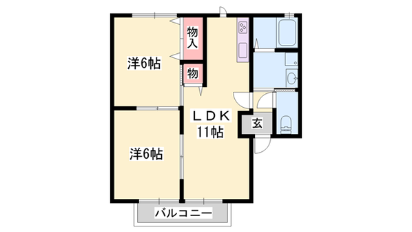 レトア東南の物件間取画像